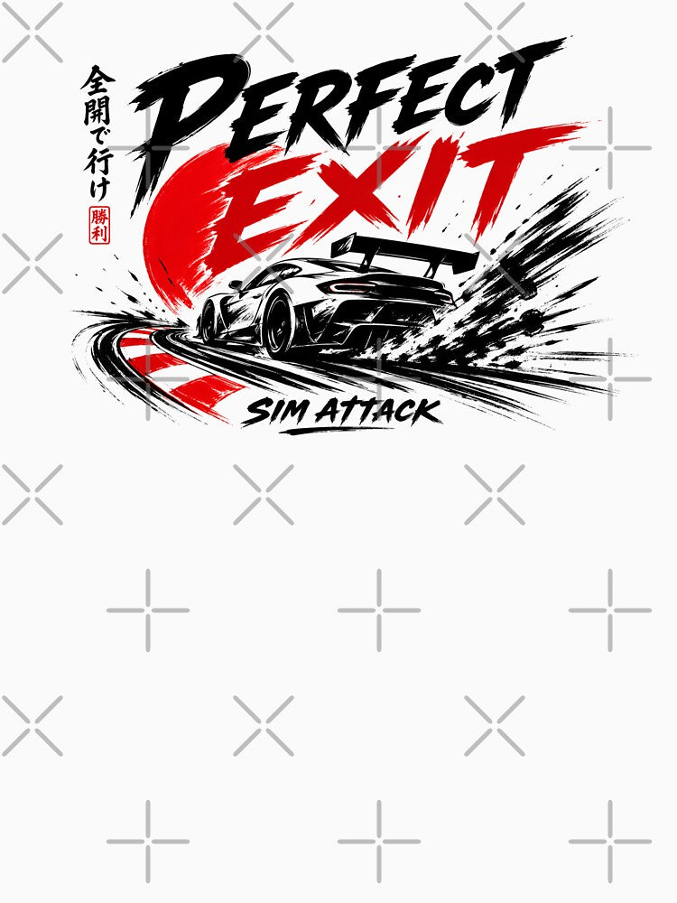 Perfect Exit Sim Attack JDM Style Racing Car by Fenay Designs