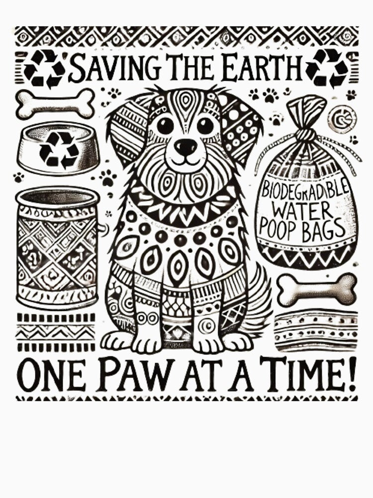 Eco-Friendly Dog: Saving the Earth Together by yuxin2009