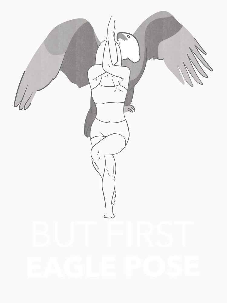 Yoga Eagle Pose by TitanRN