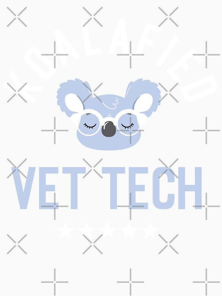 Koalafied Vet Tech - Funny Gift Idea for Vet Techs by betternotes