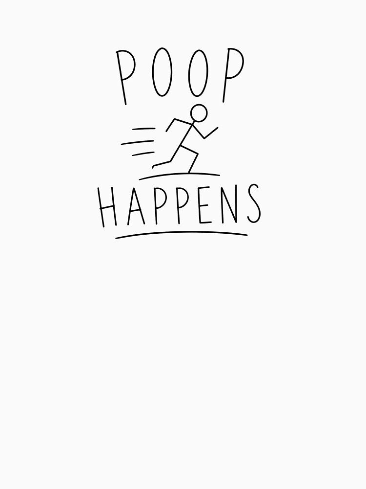 Poop Happens | Running Humor by Earn Your View Trail Company