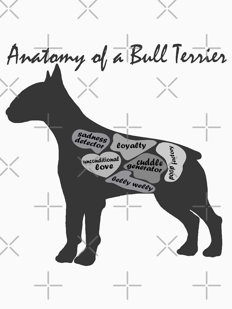 Anatomy of a Bull Terrier by hemp3x