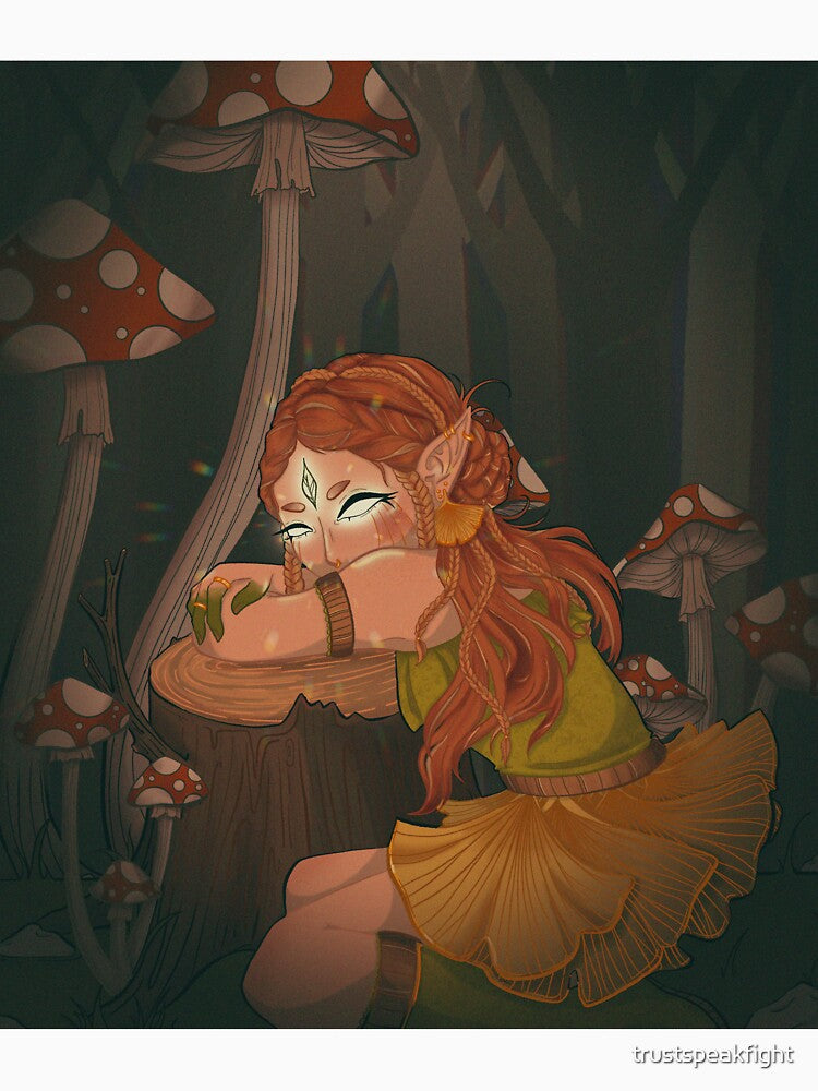 Mushroom Forest Dweller by trustspeakfight