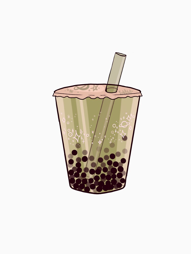 ✑ Matcha Bubble tea by InkBlot-