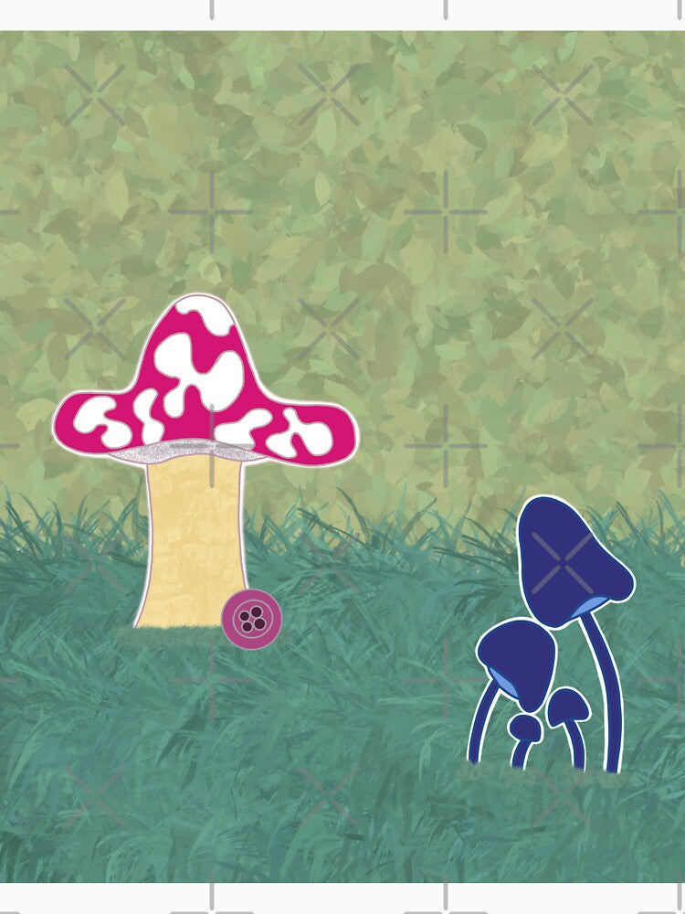 glowing mushroom design by dangerousfrog