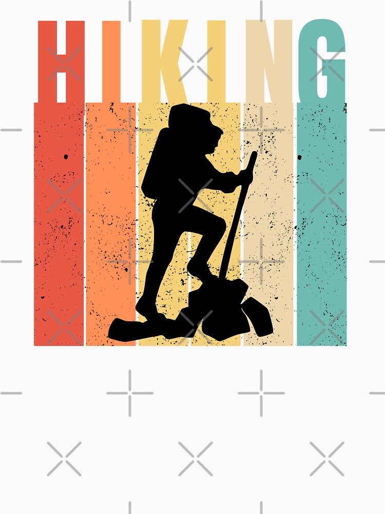 Retro Hiking, Vintage Hiking by LaughingHorseCo