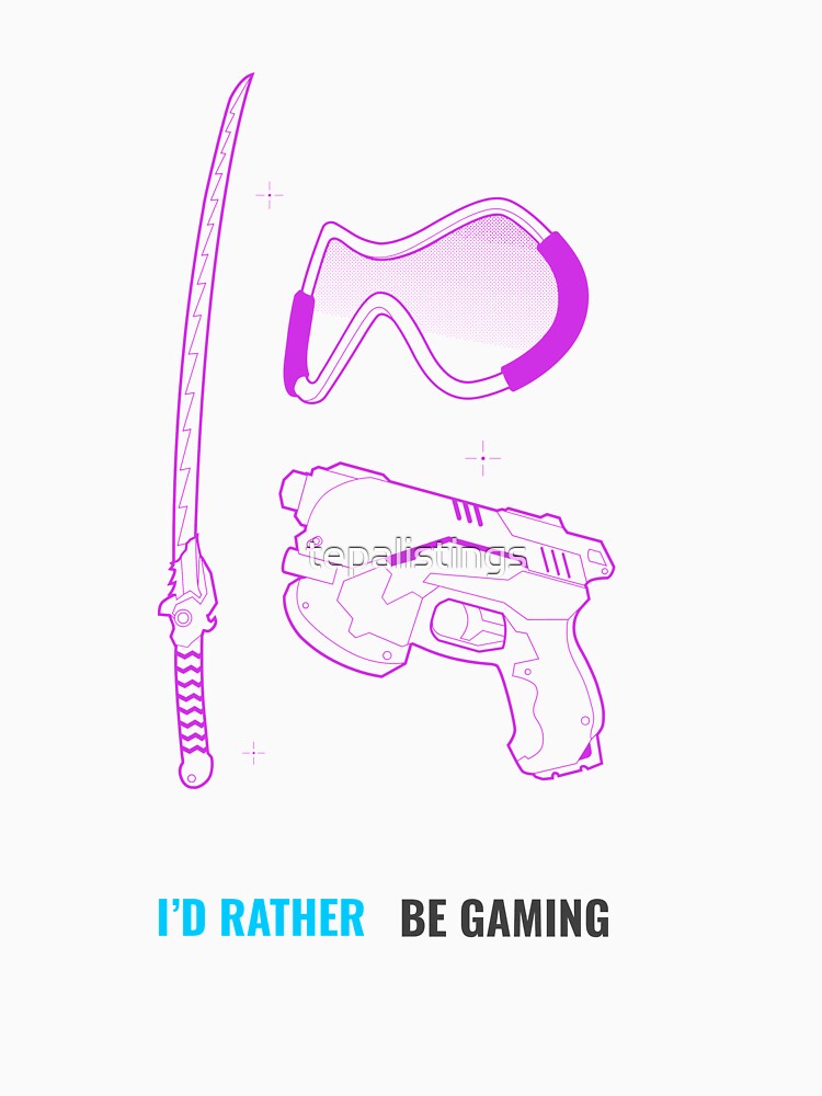 I'd Rather be Gaming. by tepalistings