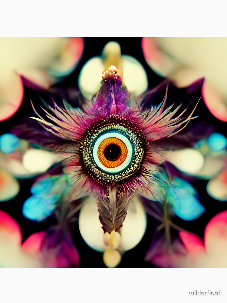 Kaleido Eye I by wilderfloof