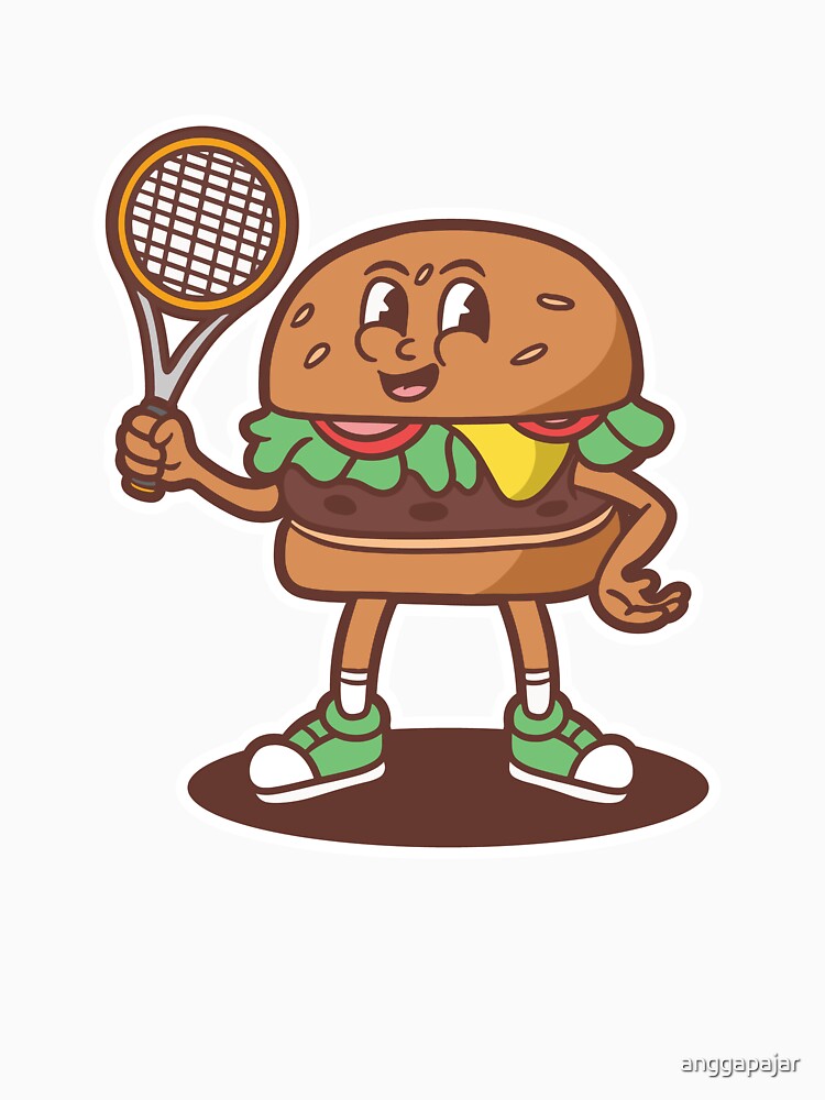 burger tennis by anggapajar