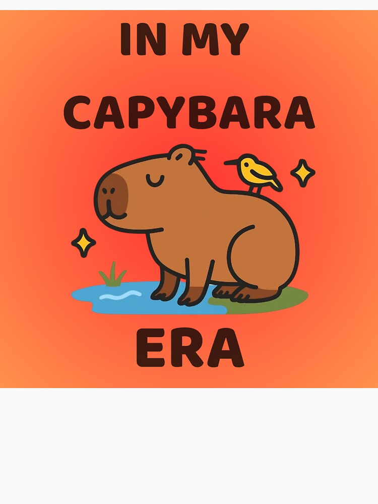 In My Capybara Era - Red by Lotus Love Tarot