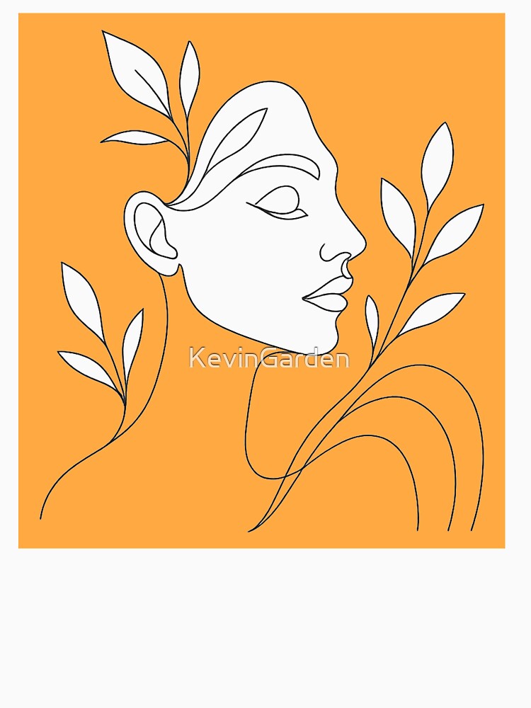 Fem-in-in Fleur Orange by KevinGarden