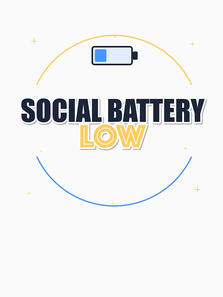 Social Battery Low by IllumeInk
