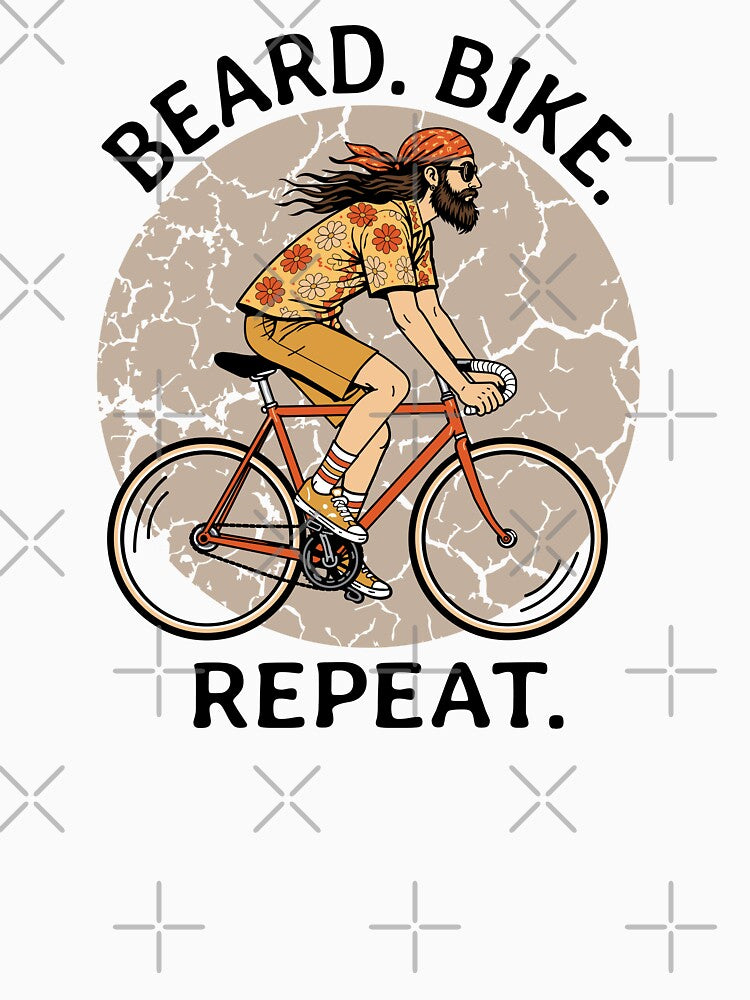 Beard Bike Repeat by sandoor