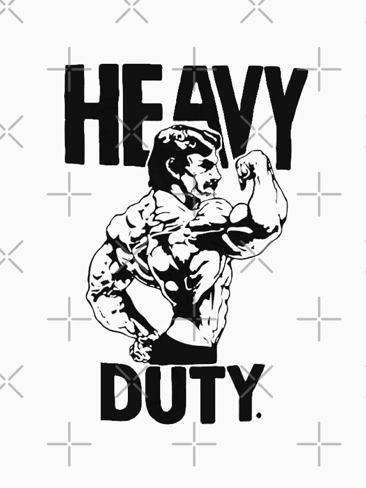Mike Mentzer Heavy Duty Logo by OkSaiyamanStore
