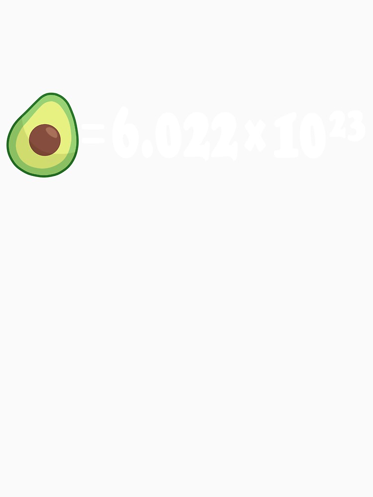 Avocado avogadro's number by ZerpaGiovanna
