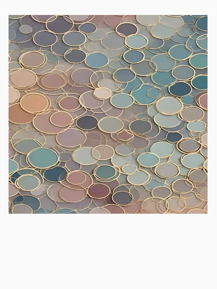 Beautiful  Vibrant  Circle  Pattern Design by NivyasArtistry