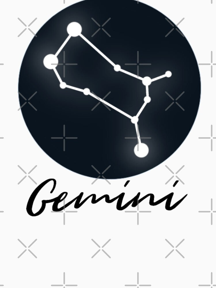Gemini -Zodiac Signs Constellation illustration by CricketDoodles