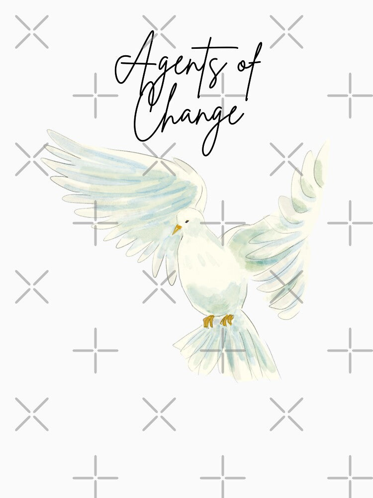 Agents of Change Peace Building Positive Slogan Peace Building Positive Text by FemiBiutti