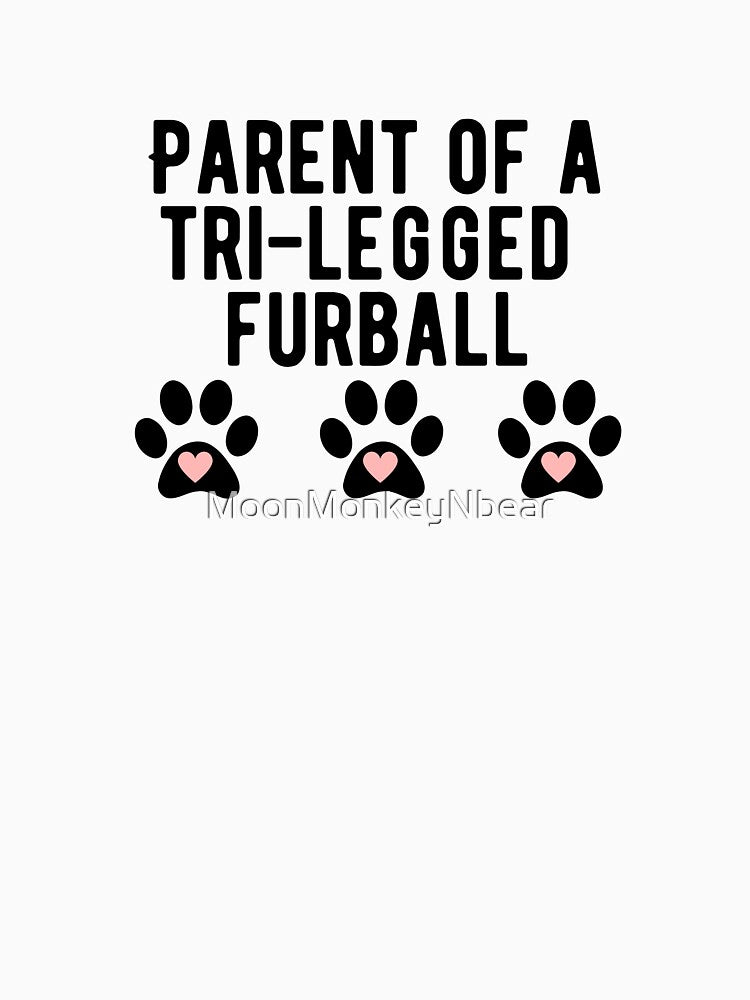 Three Legged Pet Parent by MoonMonkeyNbear
