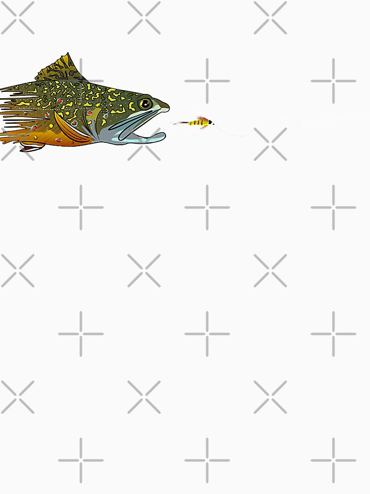 Fly Fishing Brook Trout Dry Fly Tying Fisherman by JamesRushforth