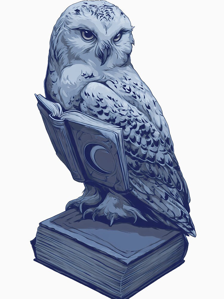 Grimoire Owl by IllumeInk