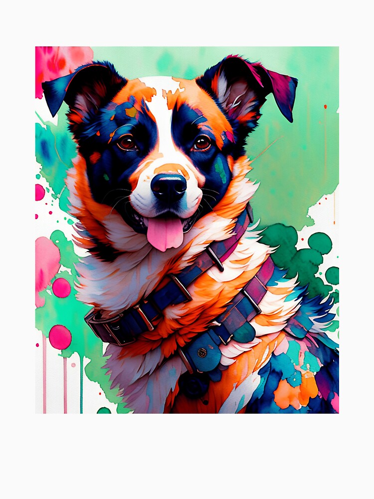 Beautiful Personalized Artistic Frame: The Art of Doggy Love. by alandenisson