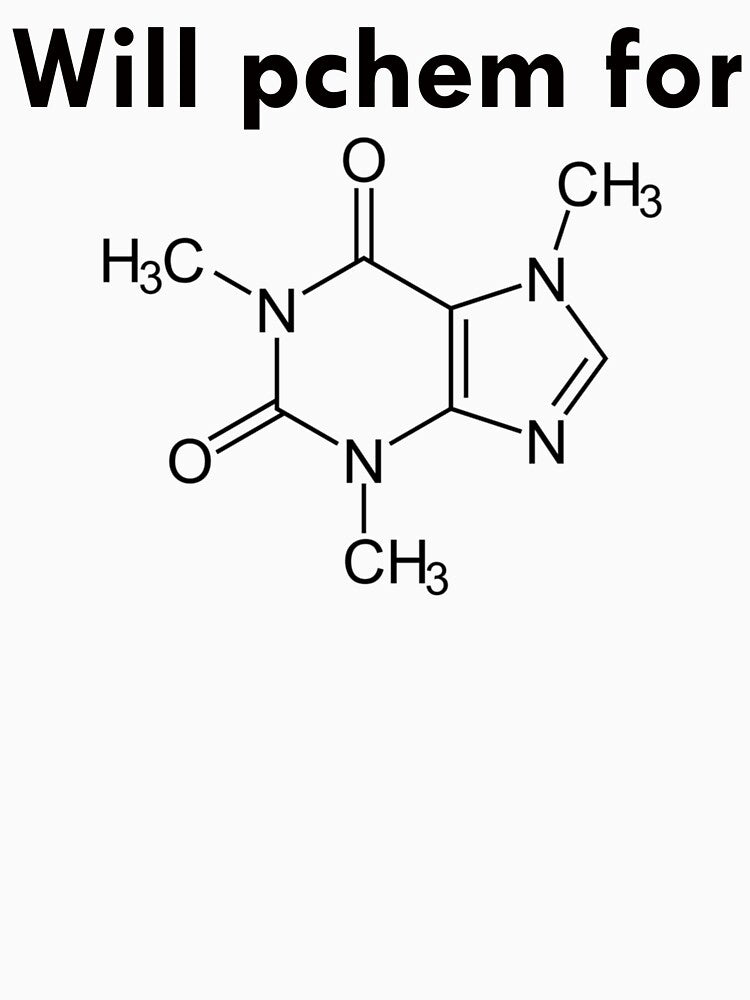 I will do physical chemistry for caffeine by thermoproteus
