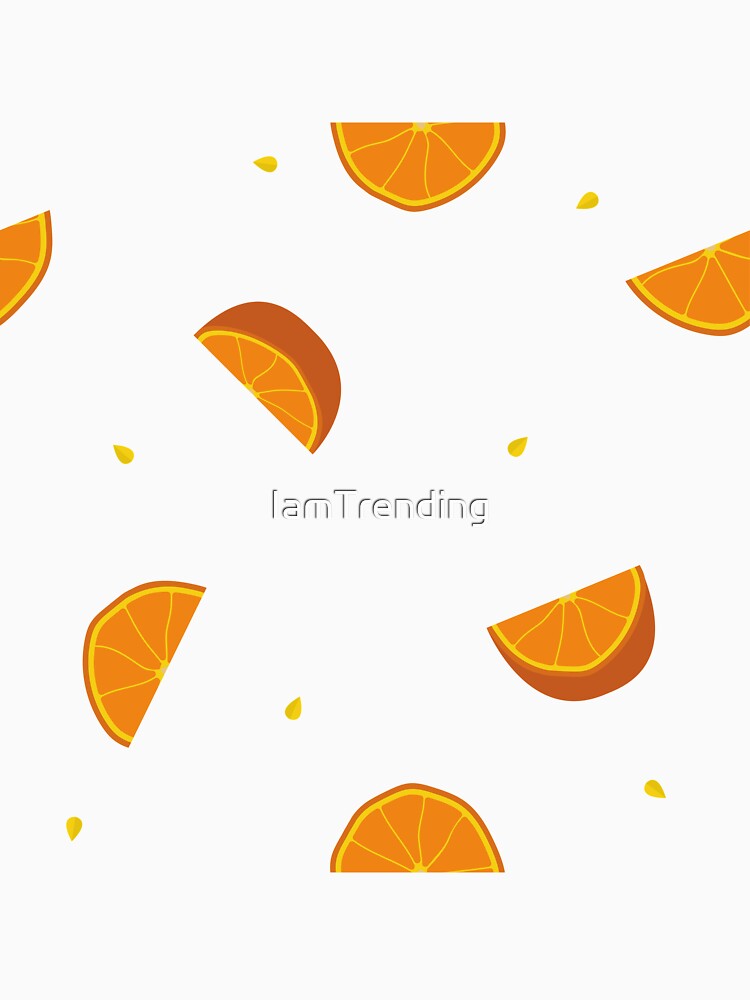 1980s Cute Summer Citrus Fruit Orange by IamTrending