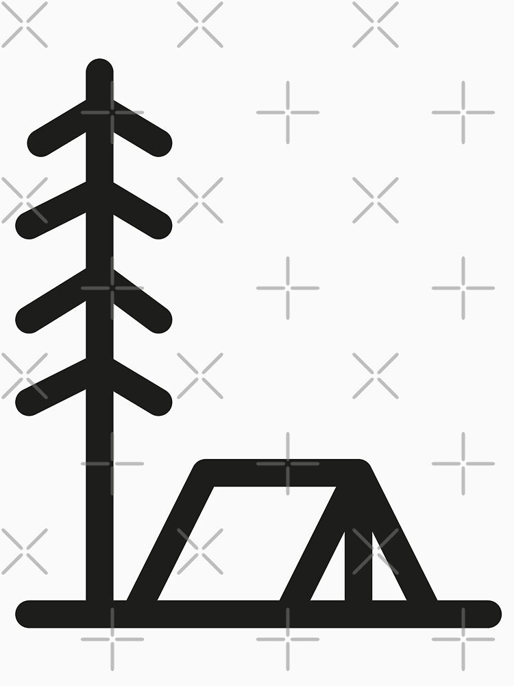 forest camping minimalist by minilis