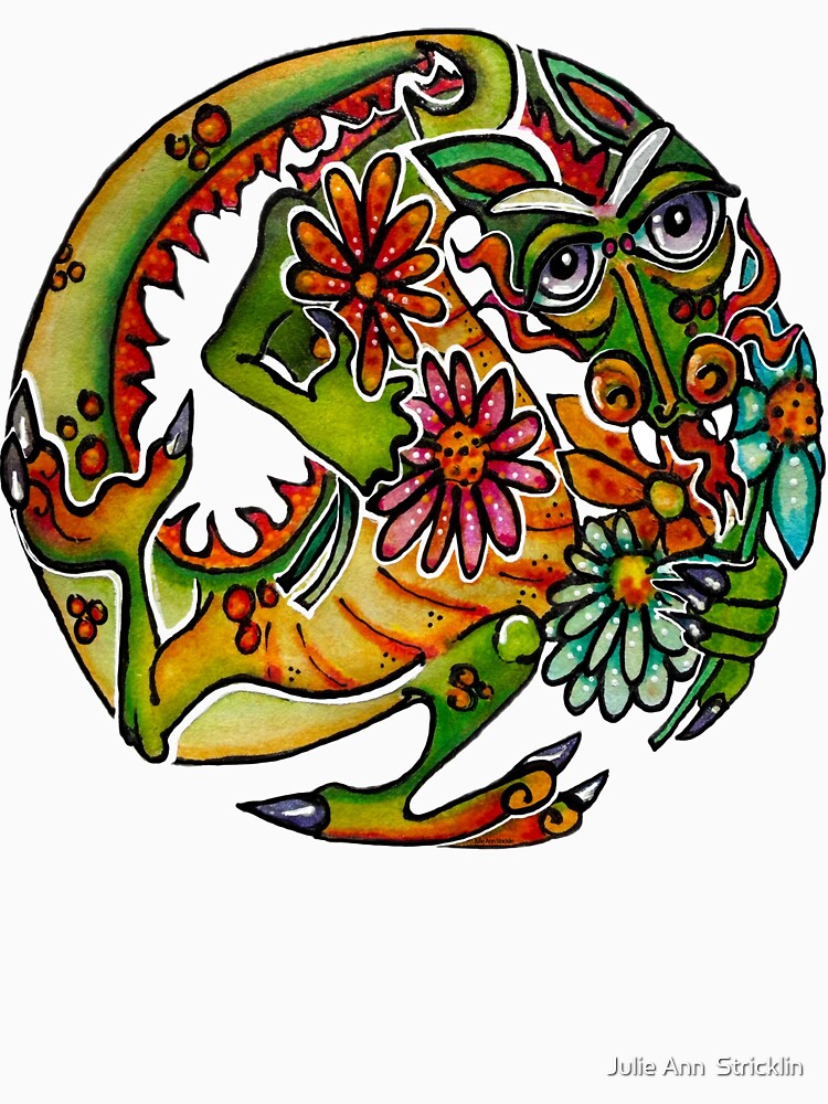 Bloom Tail Dragon by Julie Ann  Stricklin