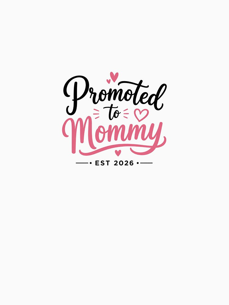 Promoted to Mommy Est 2026 | New Mom Pregnancy Announcement | First Mother's Day Gift by MakeMemoryStore