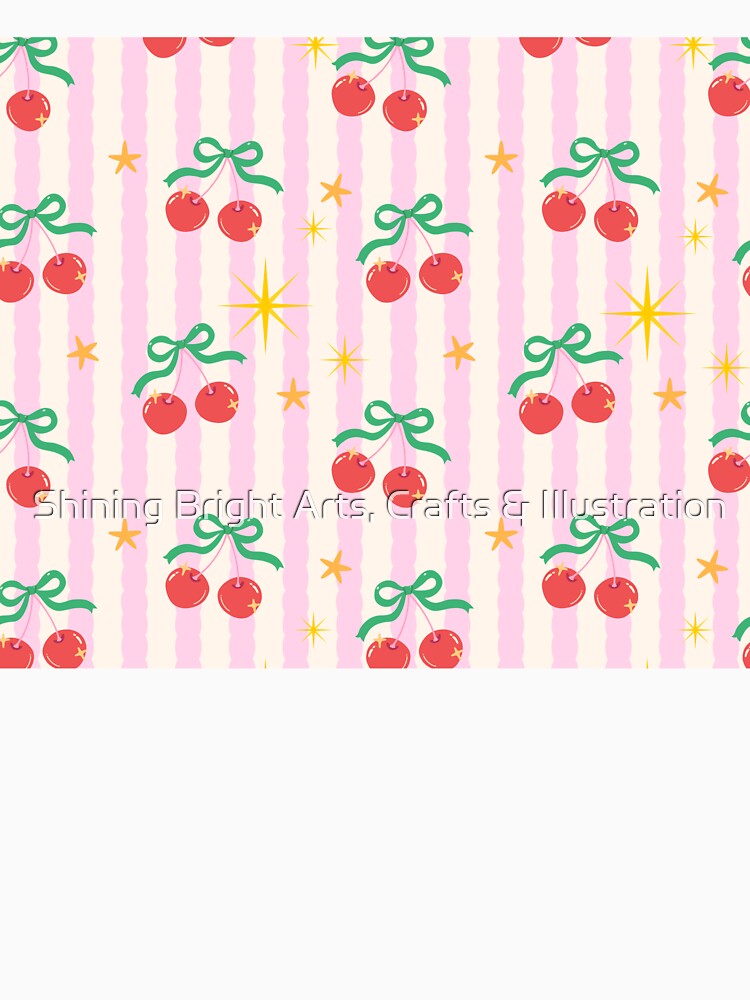Cherry Waves! by Shining Bright Arts, Crafts & Illustration