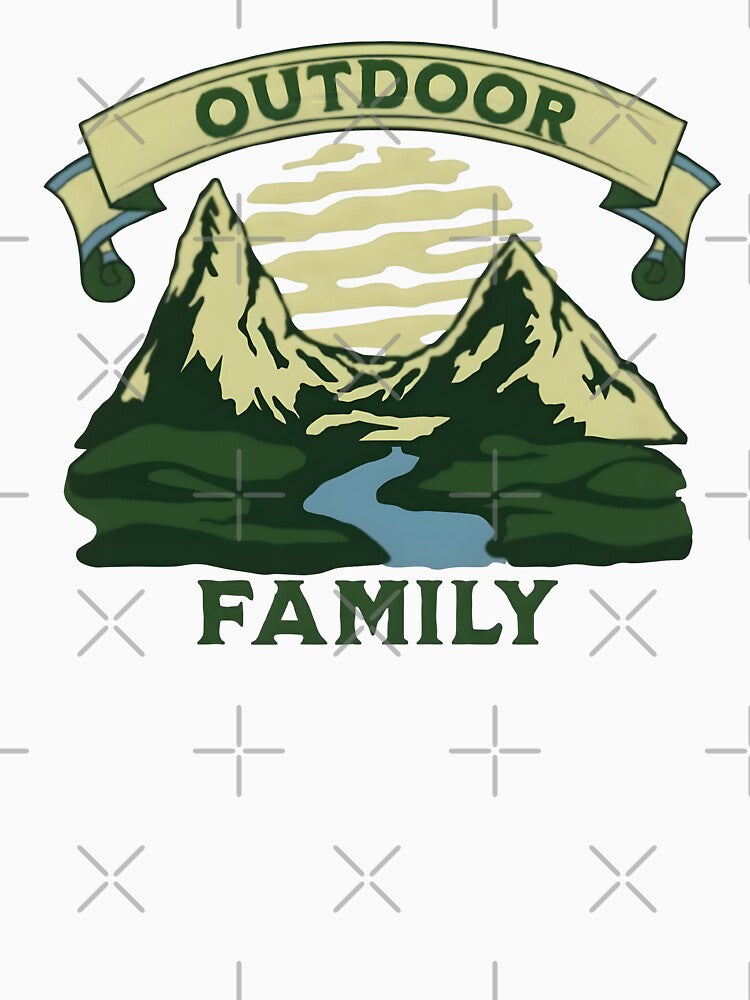 Outdoor family, funny and cool nature lover by Merchattack