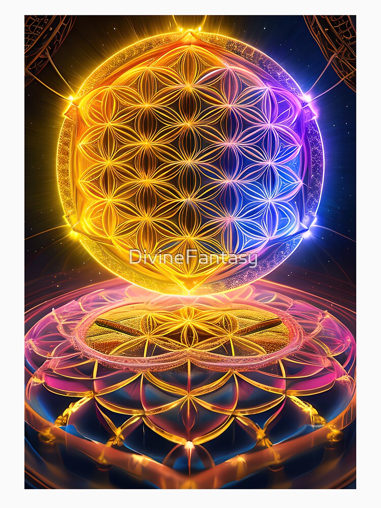 Secret geometry flower of life by DivineFantasy