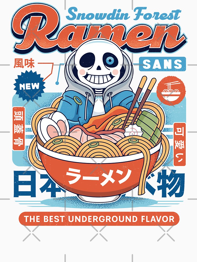Snowdin Forest Ramen Vintage by Lagelantee