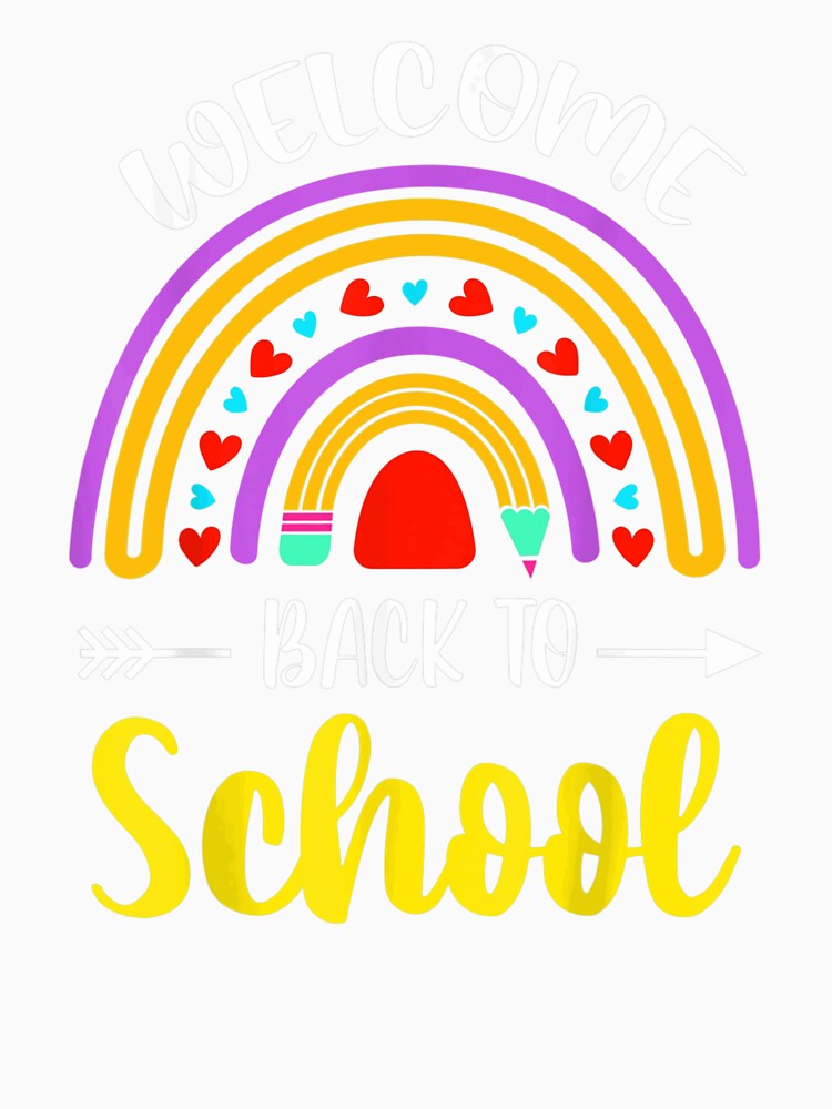 Welcome Back to School Survival Math Quiz Rainbow by AdonisShop
