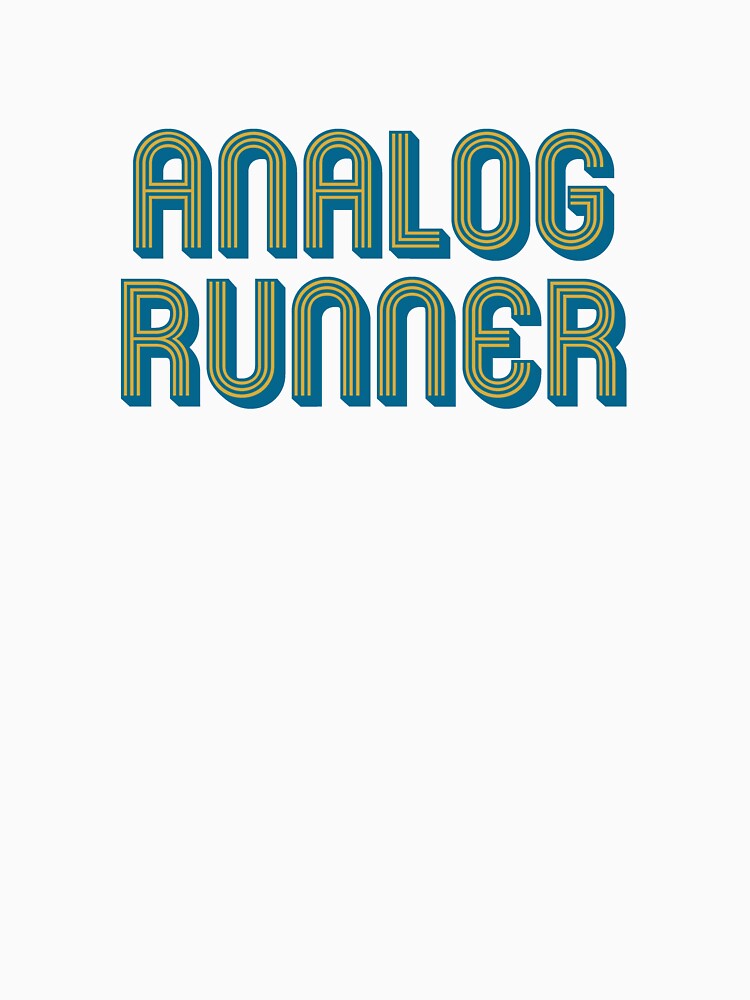 Analog Running by EduIllustrates
