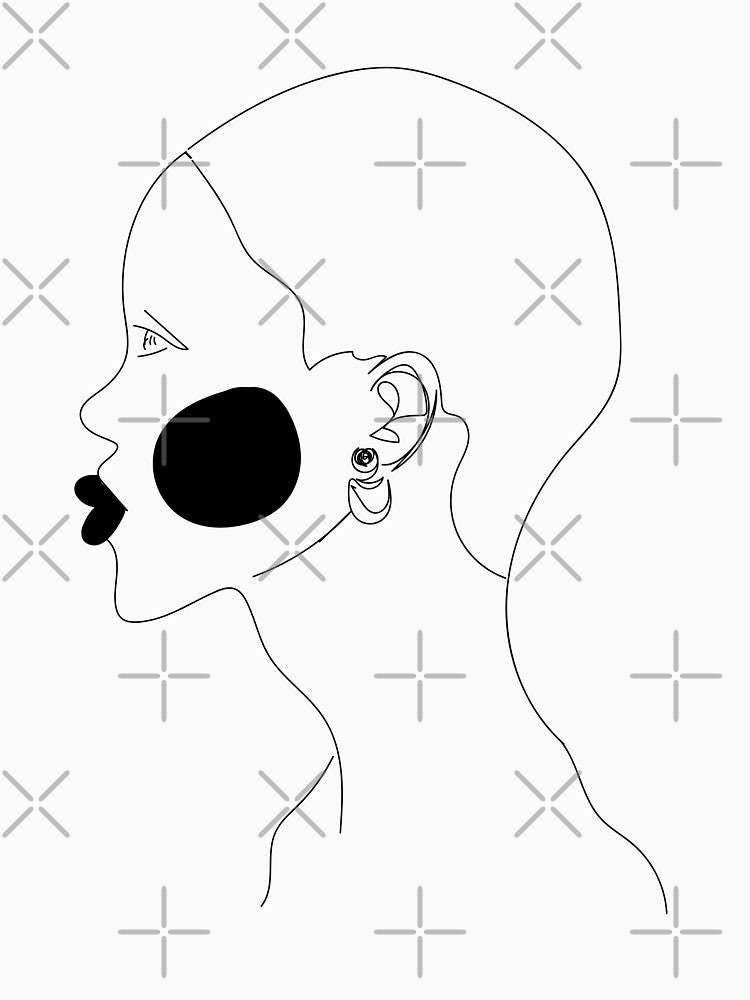 Beauty Line Art Female by StudioMinaar