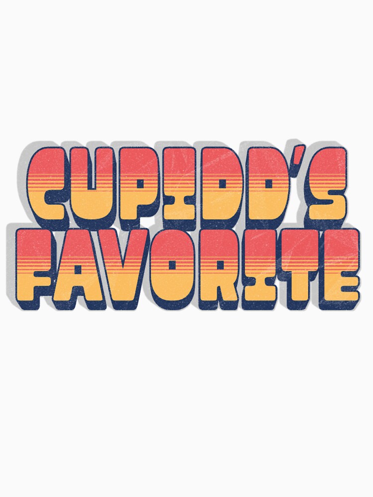 Cupid’s Favorite – Retro Valentine Typography Design by PatiMood