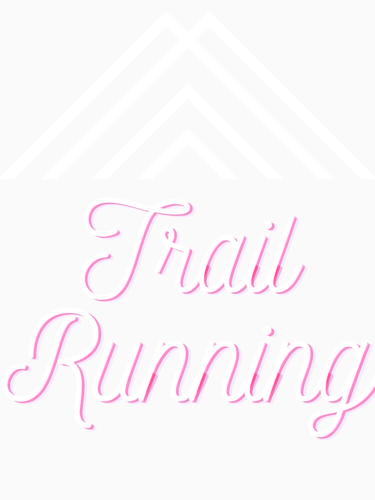 Trail Running Unique Design by g-raph