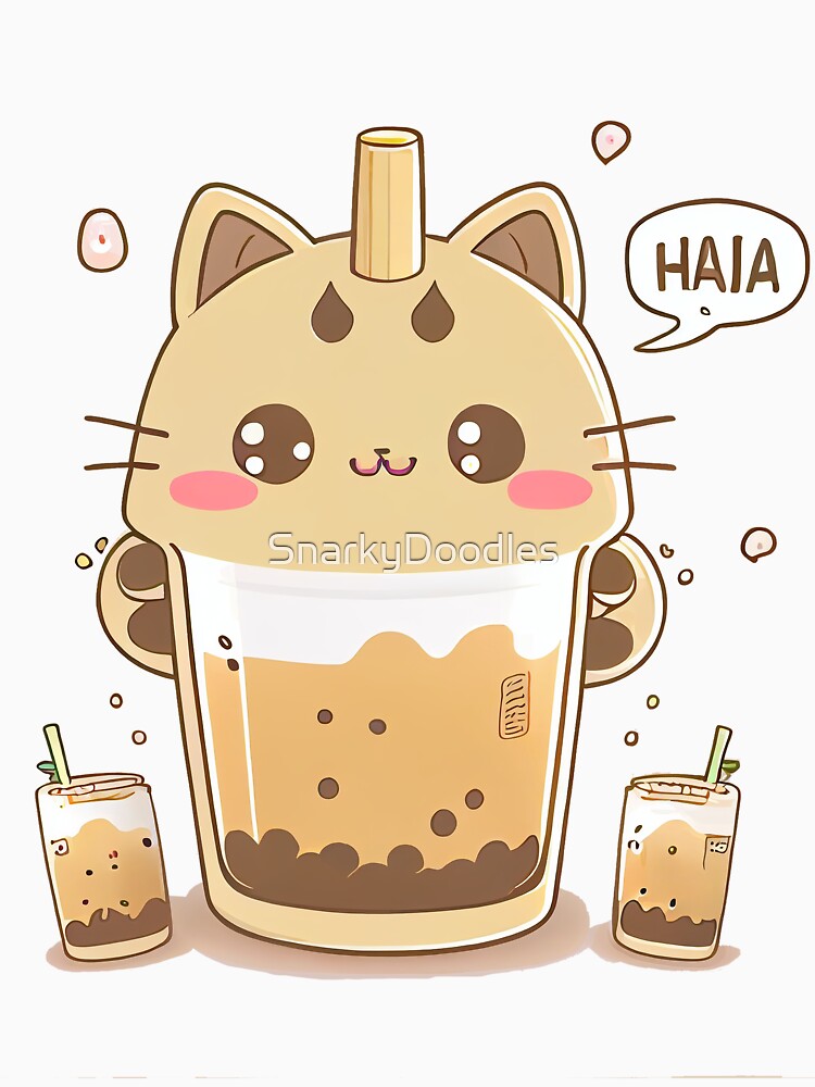 Frappuccino Neko - Moccha Pearls by SnarkyDoodles