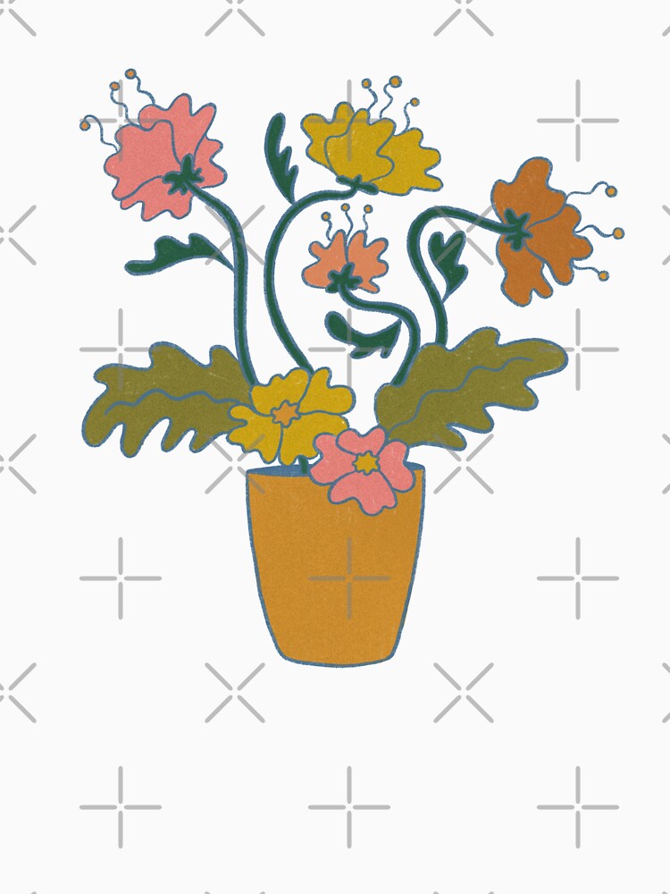 Retro Flowerpot by CarolinaGaitan