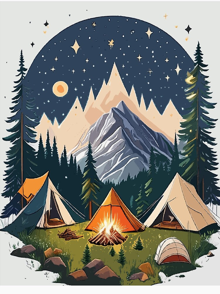 Into the Wild: Camping Adventures by bb-15artstudio