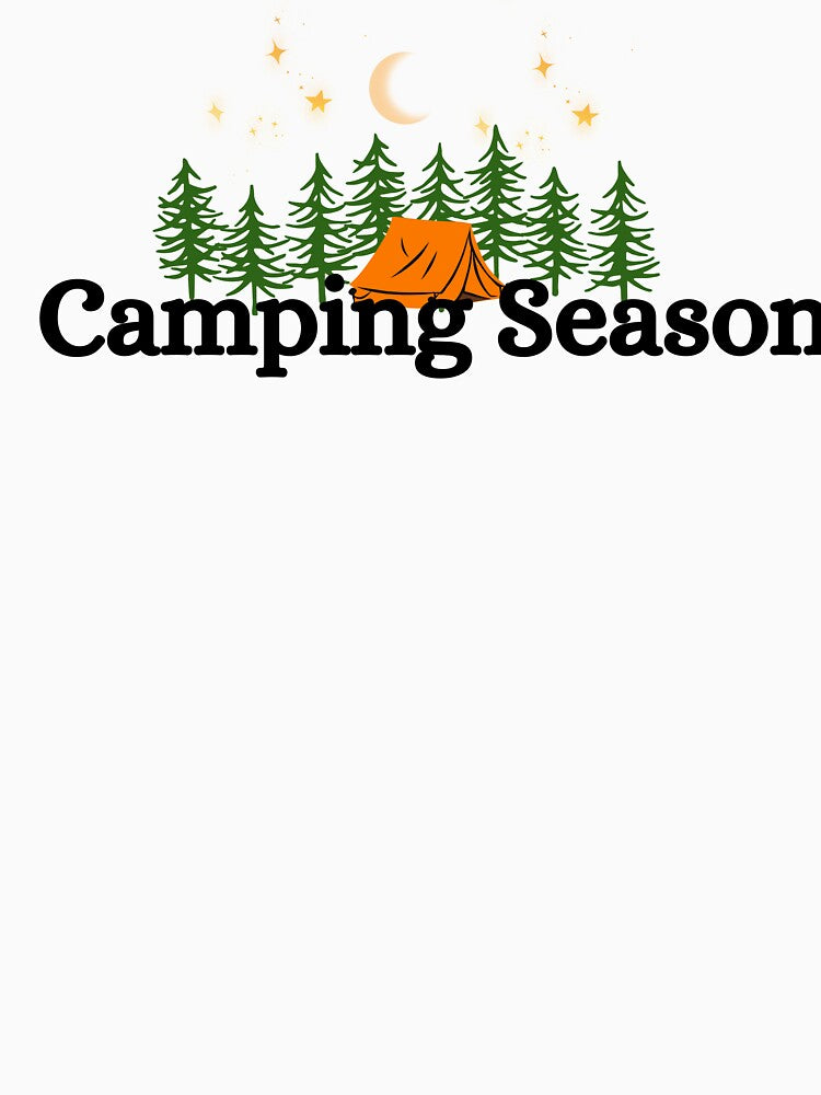 Camping Season, Tent With Night Sky by HoppingCreation