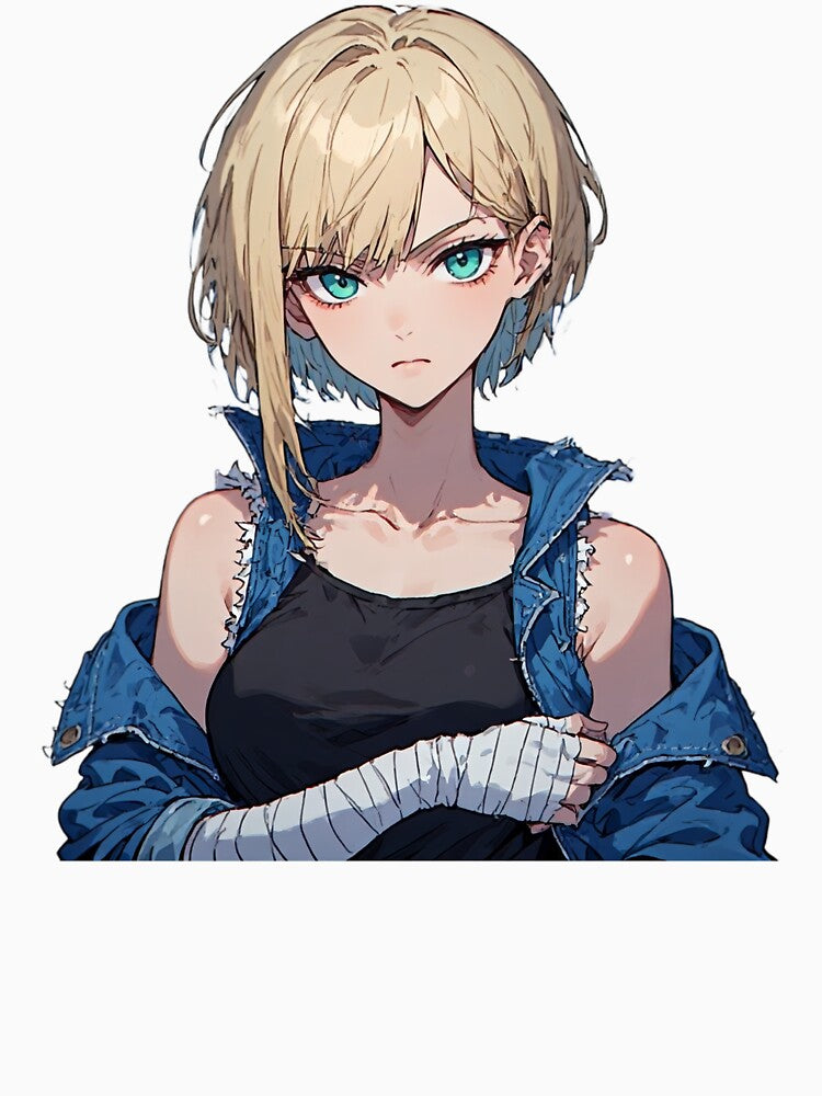 Edgy Anime Girl by Radhestore