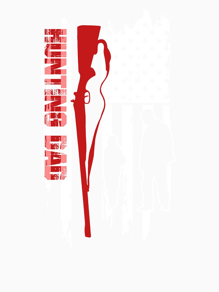 Hunting Dad American Flag by UnknownArtistt