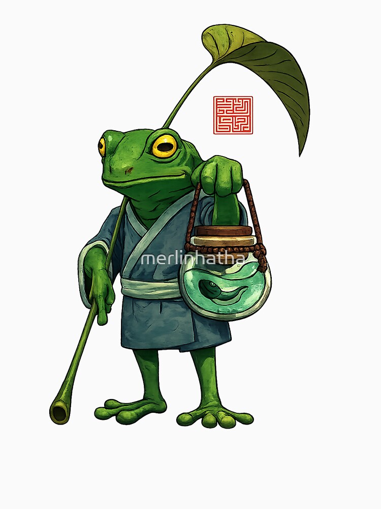 A Frog and His Son by merlinhatha