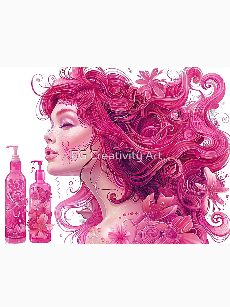 Coquette Hair Stylist by EG Creativity Art