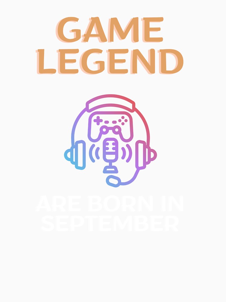 Game legend - Born in September - BW by Nemesiscrowd