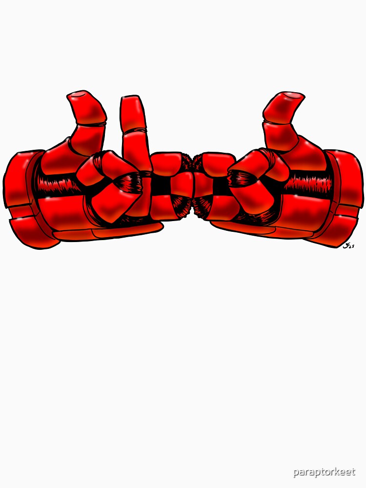 Be positive Space King hands by paraptorkeet